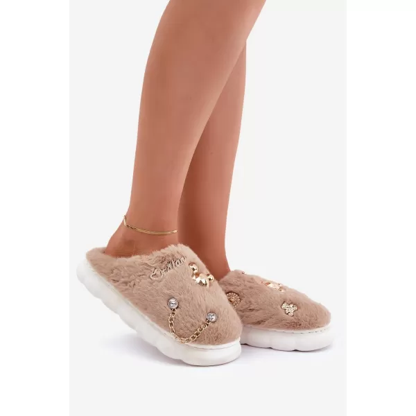  Dámske šľapky BOTO IVELFEDI 35012 KHAKI 