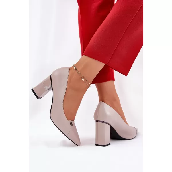  Dámske lodičky VINCEZA 62224 GREY 