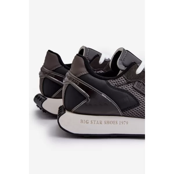  Pánske tenisky BIG STAR NN174347 BLACK Big Star Shoes 