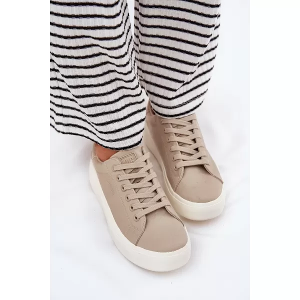  Dámske tenisky BIG STAR RR274465 BEIGE Big Star Shoes 