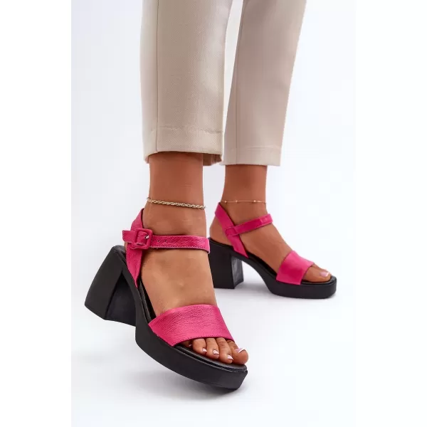 Dámske sandále ZAZOO 40386 FUSCHIA 