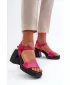 Dámske sandále ZAZOO 40386 FUSCHIA