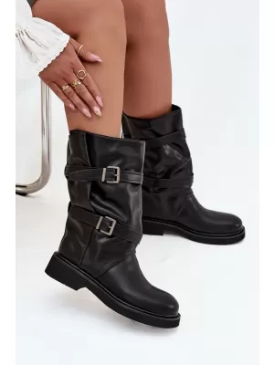 Dámske čižmy BOTO HALVESSA 39588 BLACK