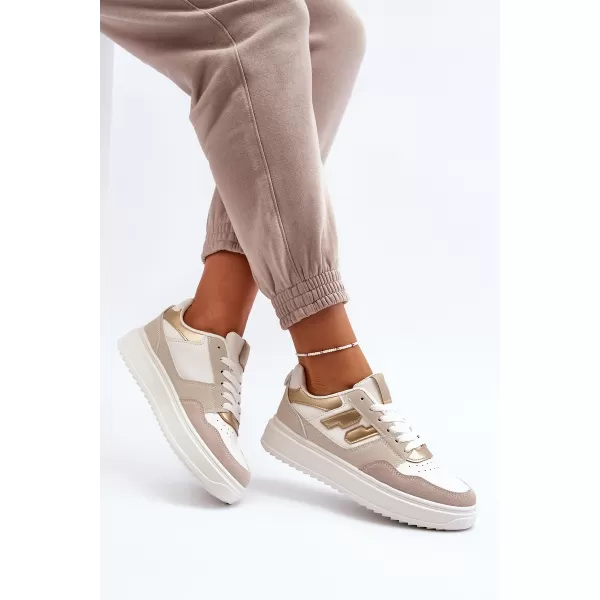  Dámske tenisky BOTO REGINES 30370 WHITE/GOLD 