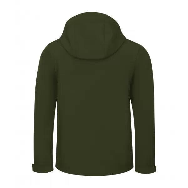  Pánska softshellová bunda ALTISPORT NoPrint NP/ALM845 MILITARY 
