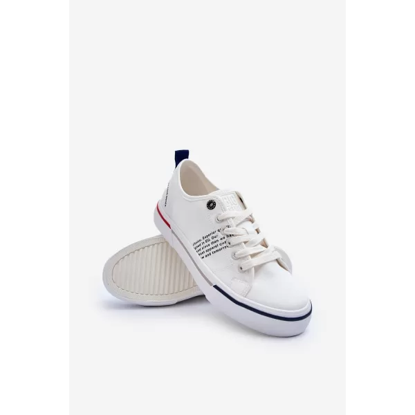  Pánske tenisky BIG STAR LL174204 WHITE Big Star Shoes 