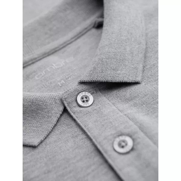  Pánske tričko OMBRE OM-POBL-0162 GREY MELANGE 