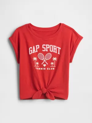 Detské tričko GAP LOGO TEE 778409-00 TOMATO SAUCE