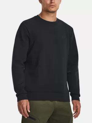 Pánska mikina UNDER ARMOUR UA UNSTOPPABLE FLC CREW 1381688-001 ČIERNA