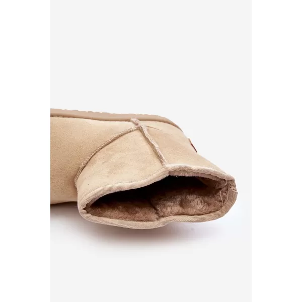  Dámske snehule CROSS MM2R4023C BEIGE Cross Jeans 