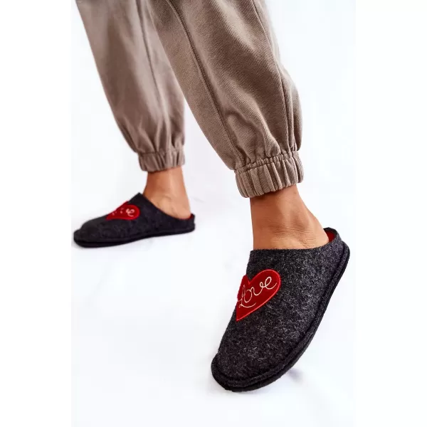  Dámske šľapky BIG STAR KK276019 BLACK/RED Big Star Shoes 