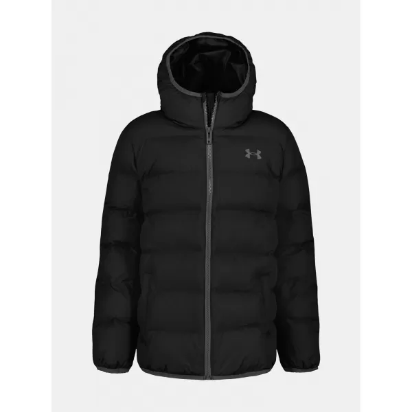  Chlapčenská bunda UNDER ARMOUR PRONTO PUFFER JACKET UJFIM07F-001 ŠEDÁ 