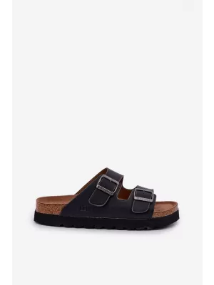 Pánske šľapky BIG STAR NN174531 BLACK Big Star Shoes