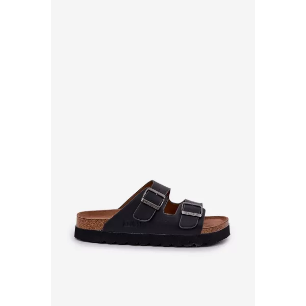  Pánske šľapky BIG STAR NN174531 BLACK Big Star Shoes 