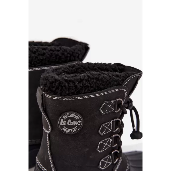  Detské zimné topánky LEE COOPER LCJ-25-44-3943K BLACK 