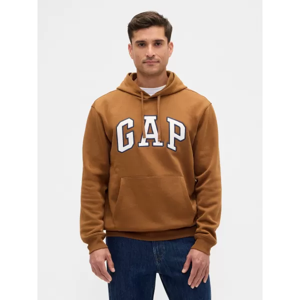  Pánska mikina GAP LOGO HOODIE PULLOVER 674148-27 RICH GINGER 
