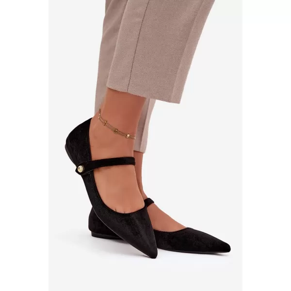  Dámske baleríny BOTO GISANNE 40573 BLACK 