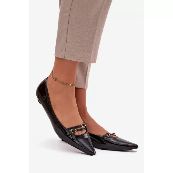  Dámske baleríny BOTO ZARELIA 40578 BLACK 