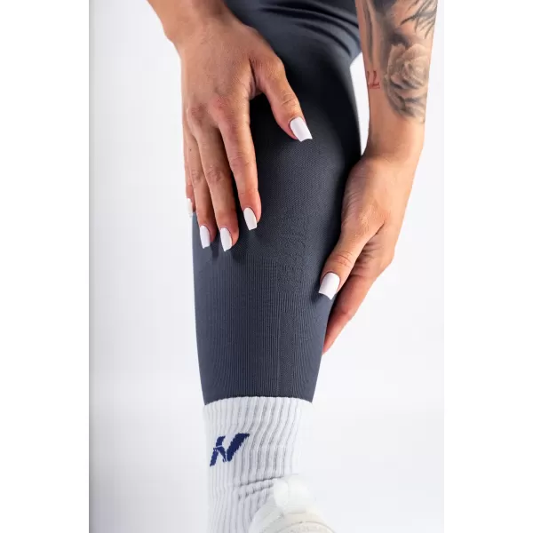  Push-up legíny s vysokým pásom POWER 888 GREY Nebbia 