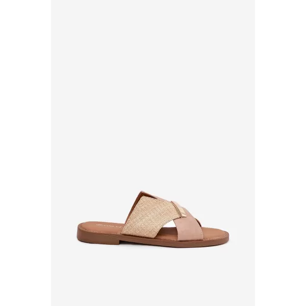  Dámske šľapky VINCEZA 17385 BEIGE 