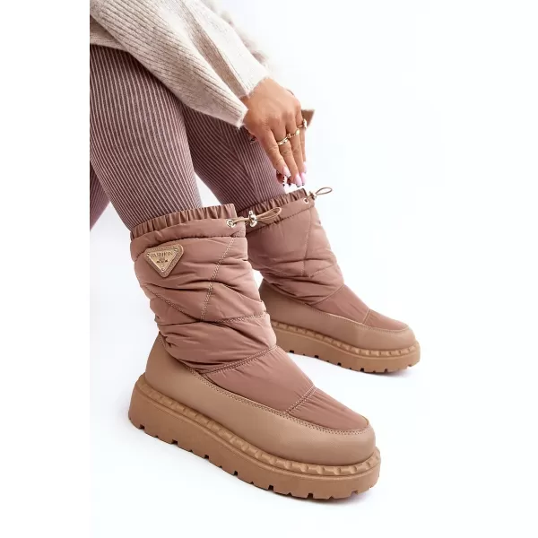  Dámske snehule BOTO LURETA 28724 KHAKI 