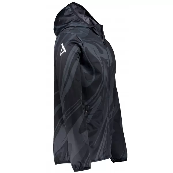  Pánska softshellová bunda premium ALTISPORT VOJ/ALM072JACK01 ČIERNA 