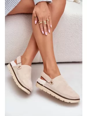 Dámske šľapky BOTO LINNEOLA 34719 BEIGE