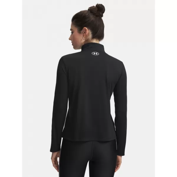  Dámska mikina UNDER ARMOUR UA TECH WM TAPE HALF ZIP 6005100-004 ČIERNA 