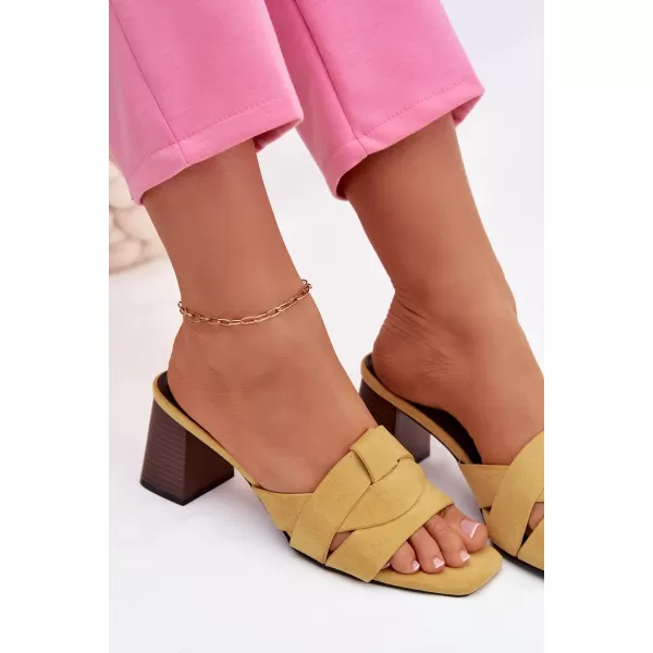  Dámske sandále BOTO CORIVELLE 41569 YELLOW 