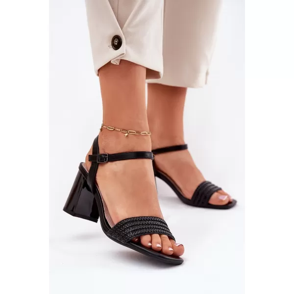  Dámske sandále VINCEZA 62228 BLACK 