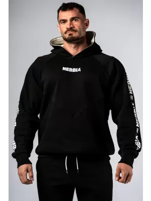 Mikina HERO 300 BLACK Nebbia