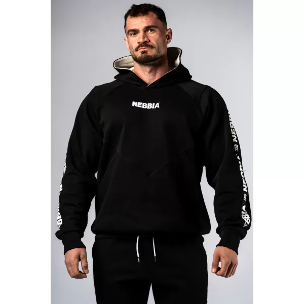  Mikina HERO 300 BLACK Nebbia 