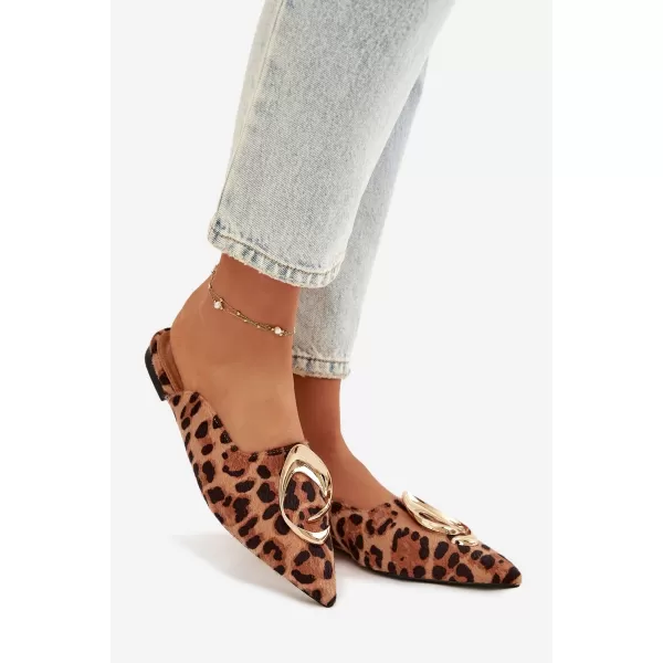  Dámske šľapky BOTO GALVELLA 41296 LEOPARD 