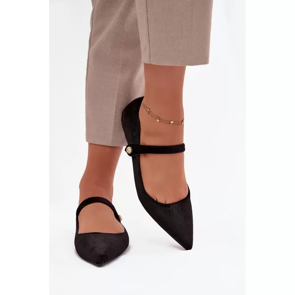  Dámske baleríny BOTO GISANNE 40573 BLACK 