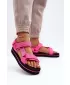 Dámske sandále LEE COOPER LCW-23-34-2613 BLACK/FUCHSIA