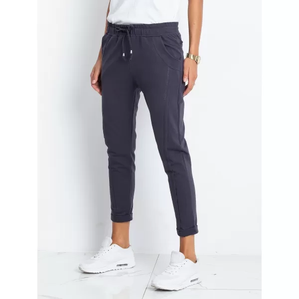  Dámske tepláky BASIC FEEL GOOD RV-DR-3589.10X GRAPHITE 