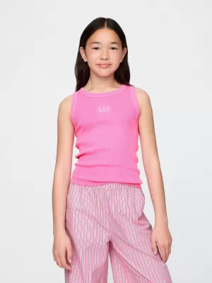 Detské tielko GAP LOGO TANK 771346-04 STANDOUT PINK