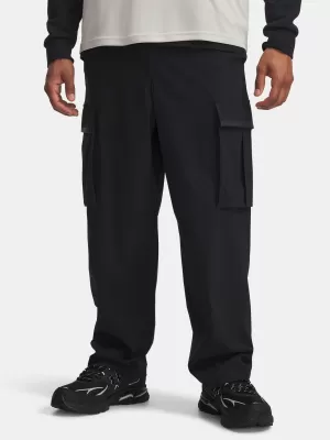 Pánske športové nohavice UNDER ARMOUR UNSTPBLE TXTR WOVEN CARGO 6003862-001 ČIERNA
