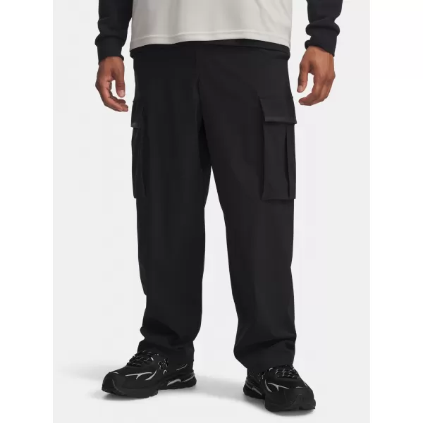  Pánske športové nohavice UNDER ARMOUR UNSTPBLE TXTR WOVEN CARGO 6003862-001 ČIERNA 