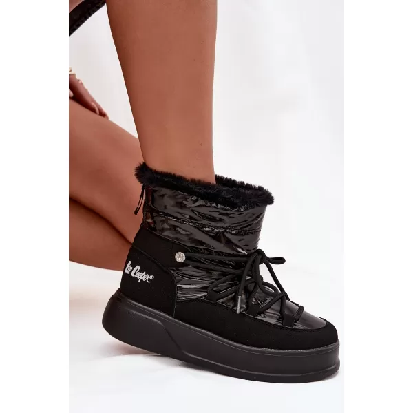  Dámske zimné topánky LEE COOPER LCJ-25-3-3814 BLACK 