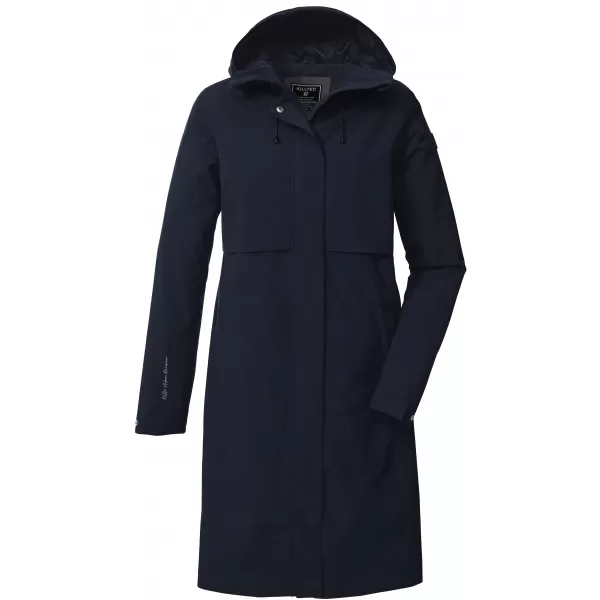  Dámska parka KILLTEC KOS 46 43935-830 TMAVO MODRÁ 