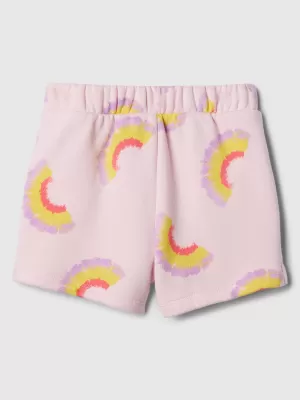 Detské kraťasy GAP LOGO SWEATSHORTS 862094-04 LIGHT PEÓNY