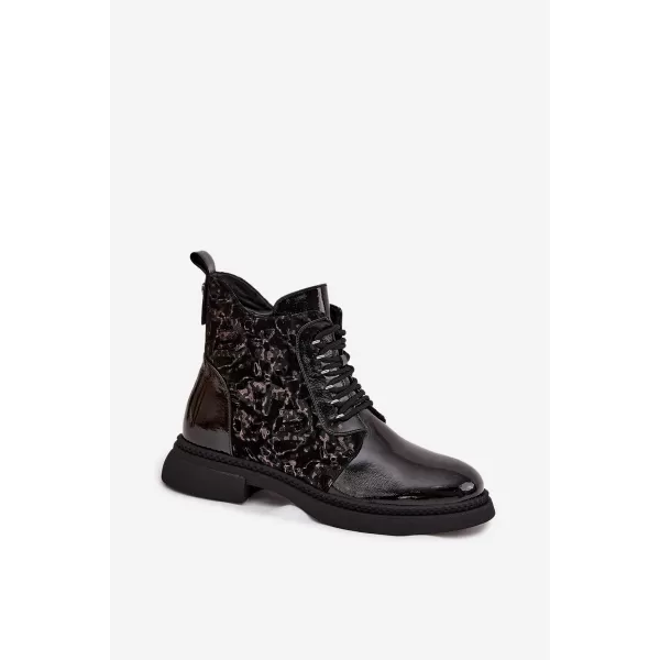  Dámske topánky D&A CR52-613 BLACK 