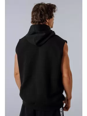 HERO 299 BLACK Nebbia mikina bez rukávov