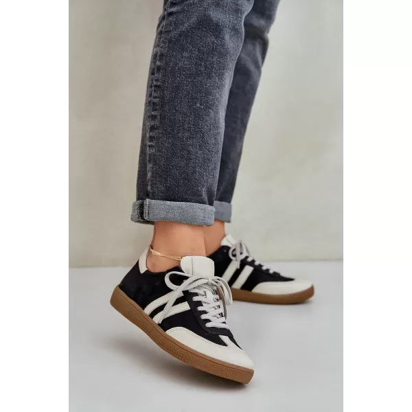  Dámske tenisky ZAZOO N1068 BLACK 