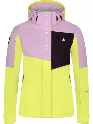 Dámska lyžiarska bunda NORDBLANC LILT NBWJL8302 JANTÁROVÁ