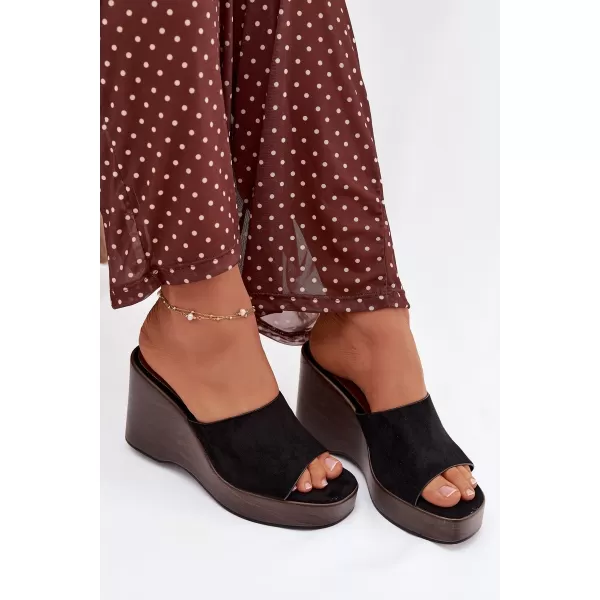  Dámske šľapky BOTO RAVELIA 41346 BLACK 