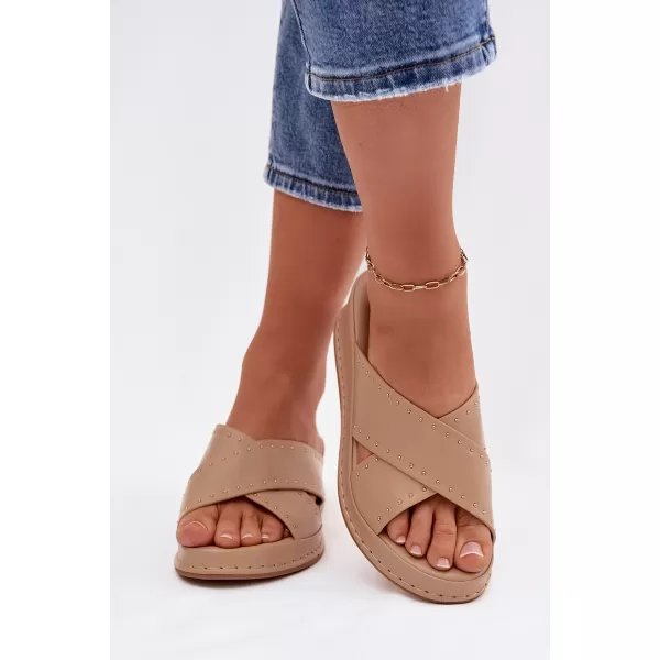  Dámske sandále BOTO CALORISSA 41602 KHAKI 