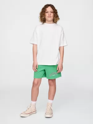 Detské kraťasy GAP LOGO SWEATSHORTS 782454-00 GALLANT GREEN
