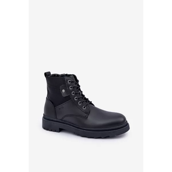  Pánske topánky BIG STAR OO174166 BLACK Big Star Shoes 